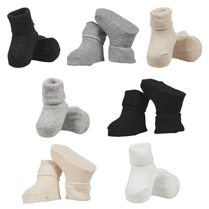Apollo Babys Basic Socken Geschenkbox 7er-Pack