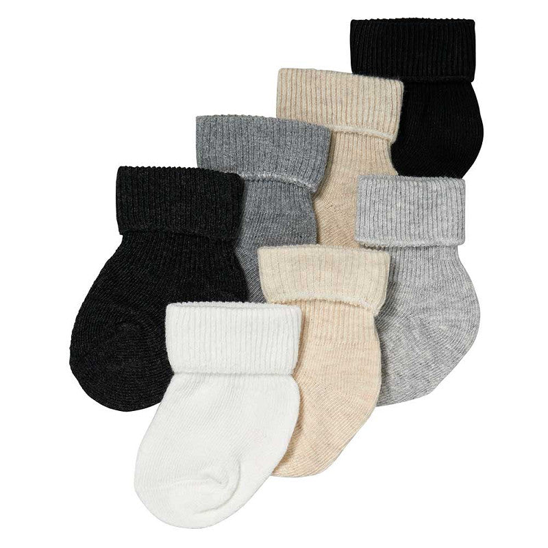 Apollo Babys Basic Socken Geschenkbox 7er-Pack