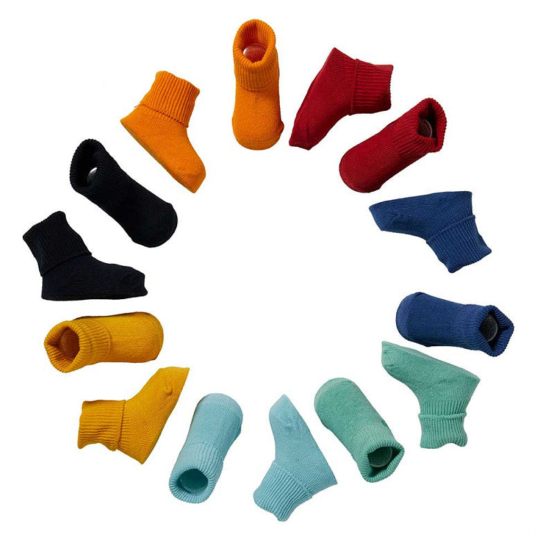 Apollo Babys Basic Socken Geschenkbox 7er-Pack