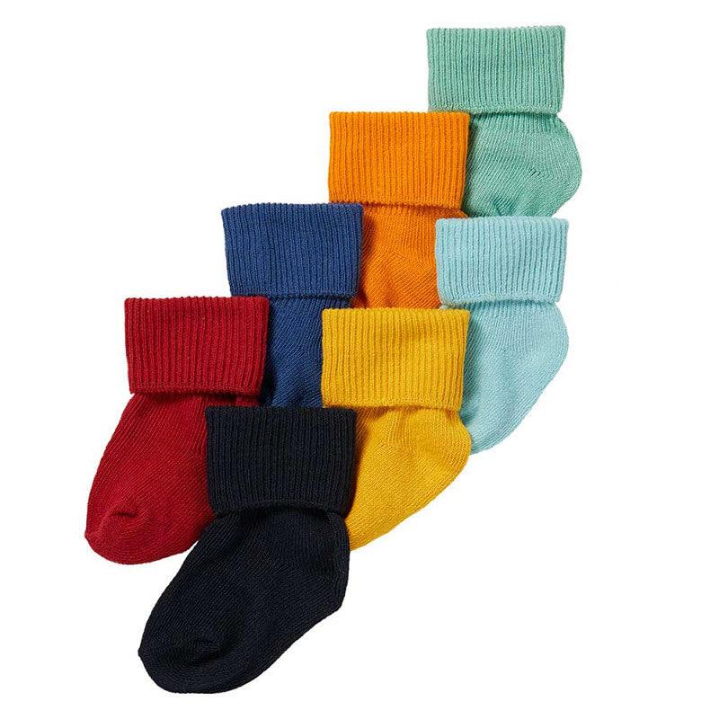 Apollo Babys Basic Socken Geschenkbox 7er-Pack