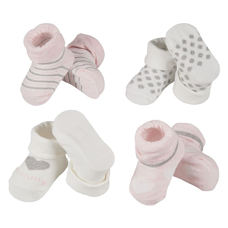 Apollo Neugeborenen-Socken, Geschenkbox, 4er-Pack