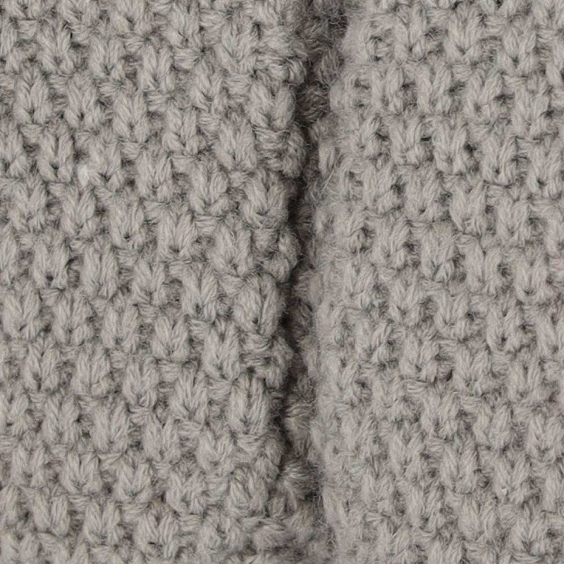 Apollo Baby-Schuhe, gestrickt, Geschenkbox, hellgrau