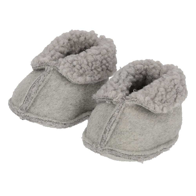 Apollo Baby-Schuhe, gestrickt, Geschenkbox, hellgrau