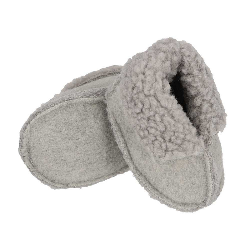 Apollo Baby-Schuhe, gestrickt, Geschenkbox, hellgrau