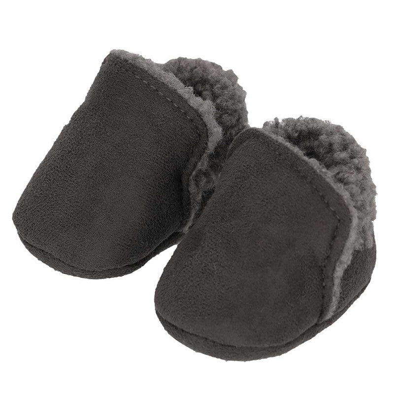 Apollo Babies Booties Strick Geschenkbox Anthrazit