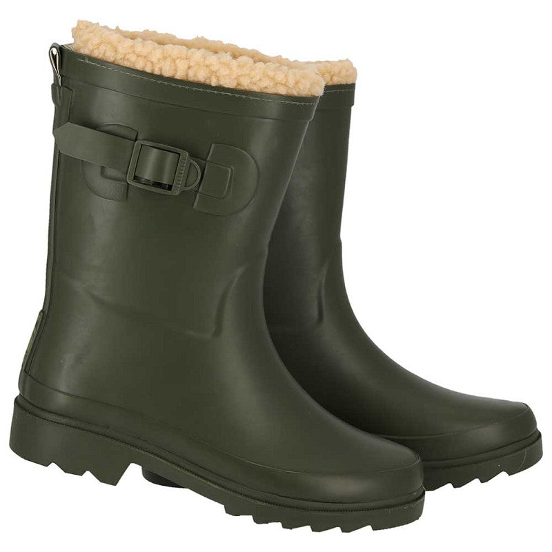 XQ KINDER GUMMI-REGENSTIEFEL PELZ