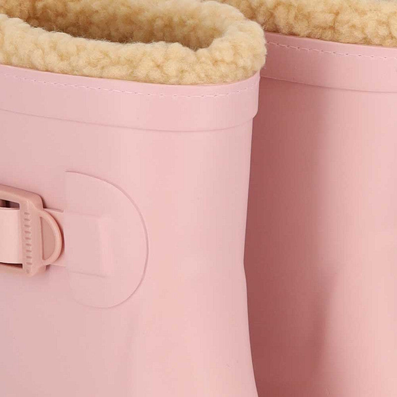 XQ KINDER GUMMI-REGENSTIEFEL PELZ