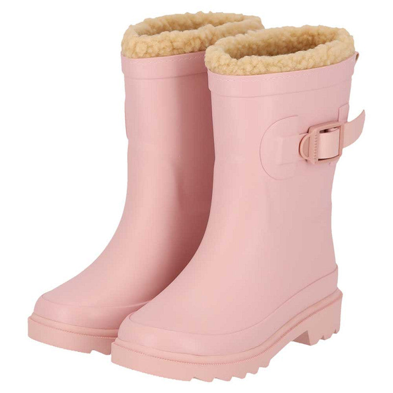 XQ KINDER GUMMI-REGENSTIEFEL PELZ