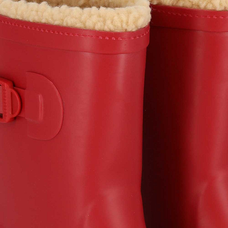 XQ KINDER GUMMI-REGENSTIEFEL PELZ
