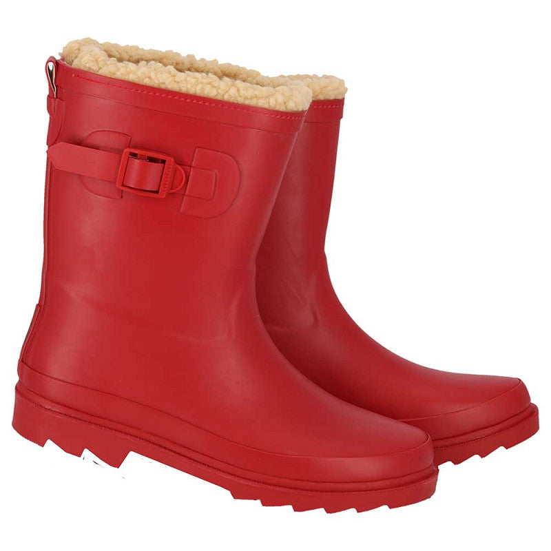 XQ KINDER GUMMI-REGENSTIEFEL PELZ