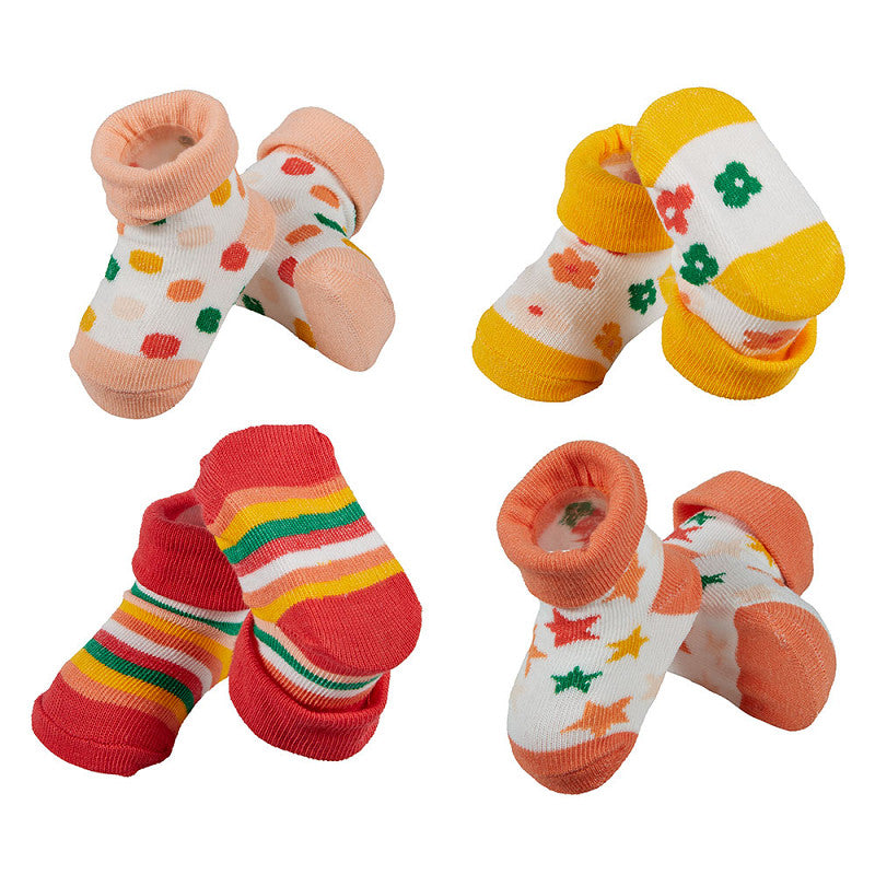 Apollo new born socks gift box 4-pack