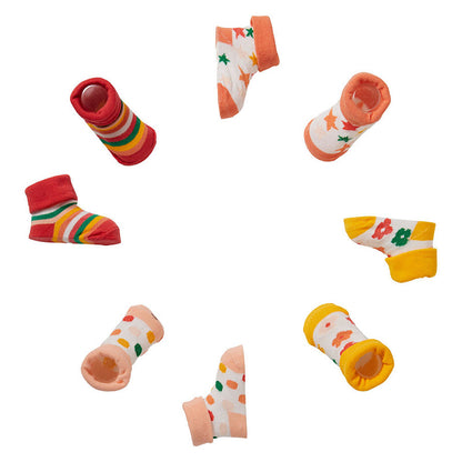 Apollo new born socks gift box 4-pack