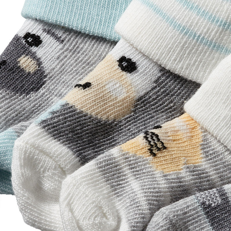 Apollo Neugeborenen-Socken, Geschenkbox, 4er-Pack