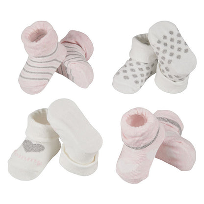 Apollo Neugeborenen-Socken, Geschenkbox, 4er-Pack