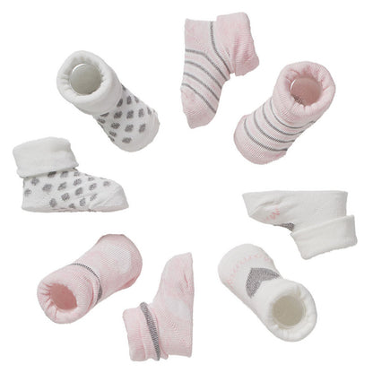 Apollo Neugeborenen-Socken, Geschenkbox, 4er-Pack