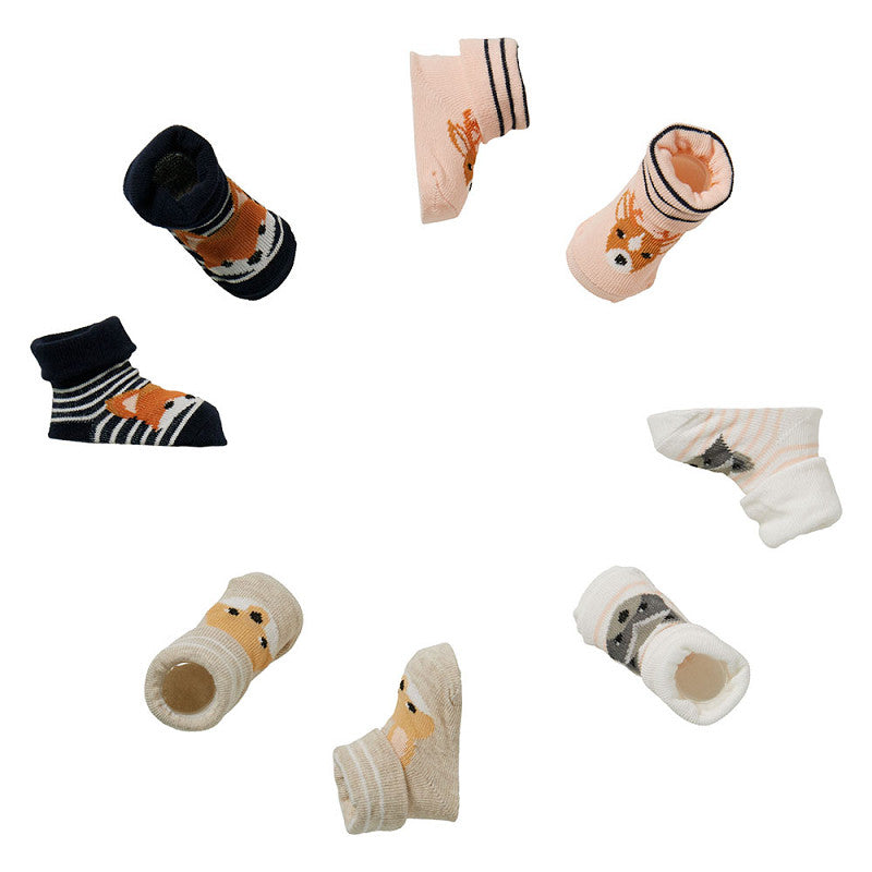 Apollo Neugeborenen-Socken, Geschenkbox, 4er-Pack