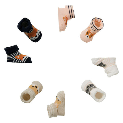 Apollo Neugeborenen-Socken, Geschenkbox, 4er-Pack