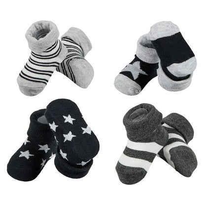 Apollo Neugeborenen-Socken, Geschenkbox, 4er-Pack