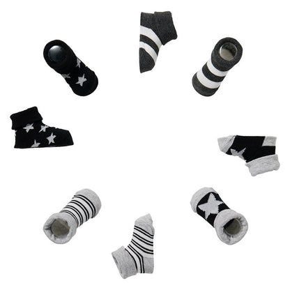 Apollo Neugeborenen-Socken, Geschenkbox, 4er-Pack