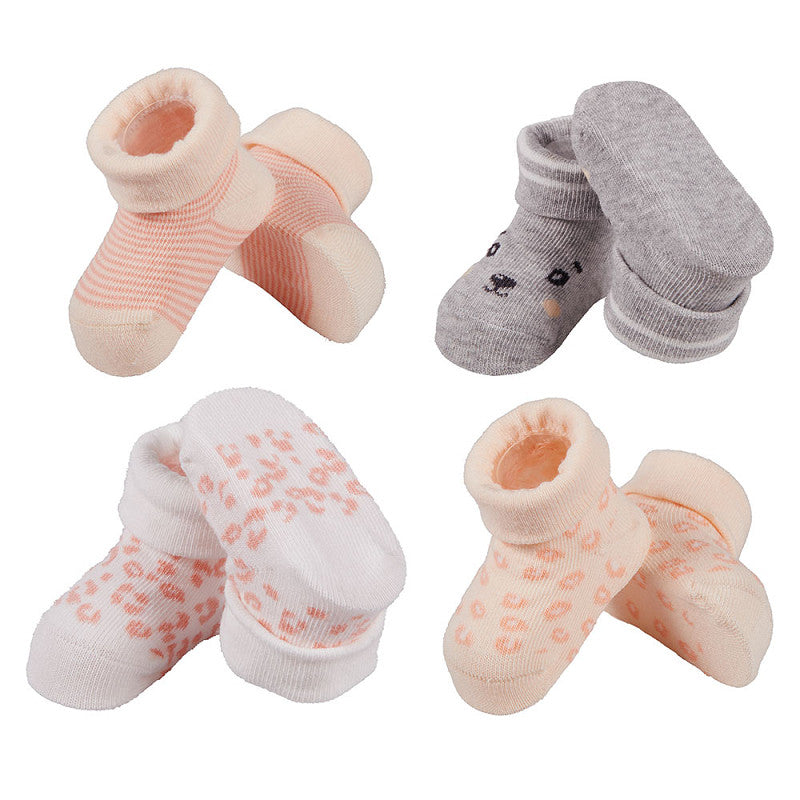 Apollo Neugeborenen-Socken, Geschenkbox, 4er-Pack