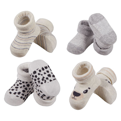 Apollo Neugeborenen-Socken, Geschenkbox, 4er-Pack
