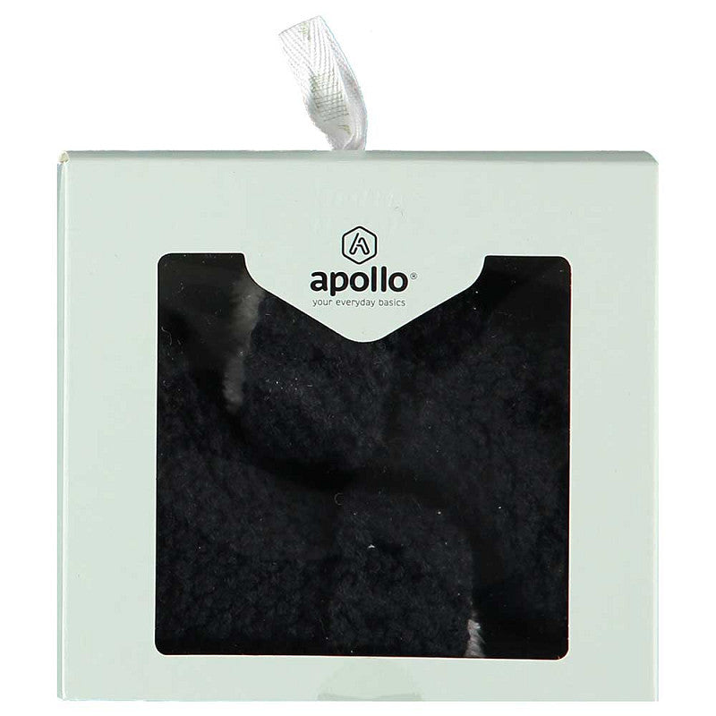 Apollo Baby-Schuhe, gestrickt, Geschenkbox, Marineblau