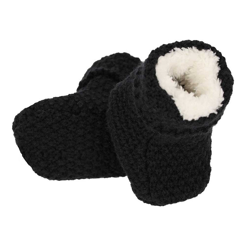 Apollo Baby-Schuhe, gestrickt, Geschenkbox, Marineblau