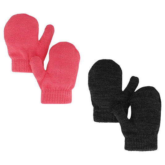 SARLINI BABY KNIT GLOVES 2-PACK 