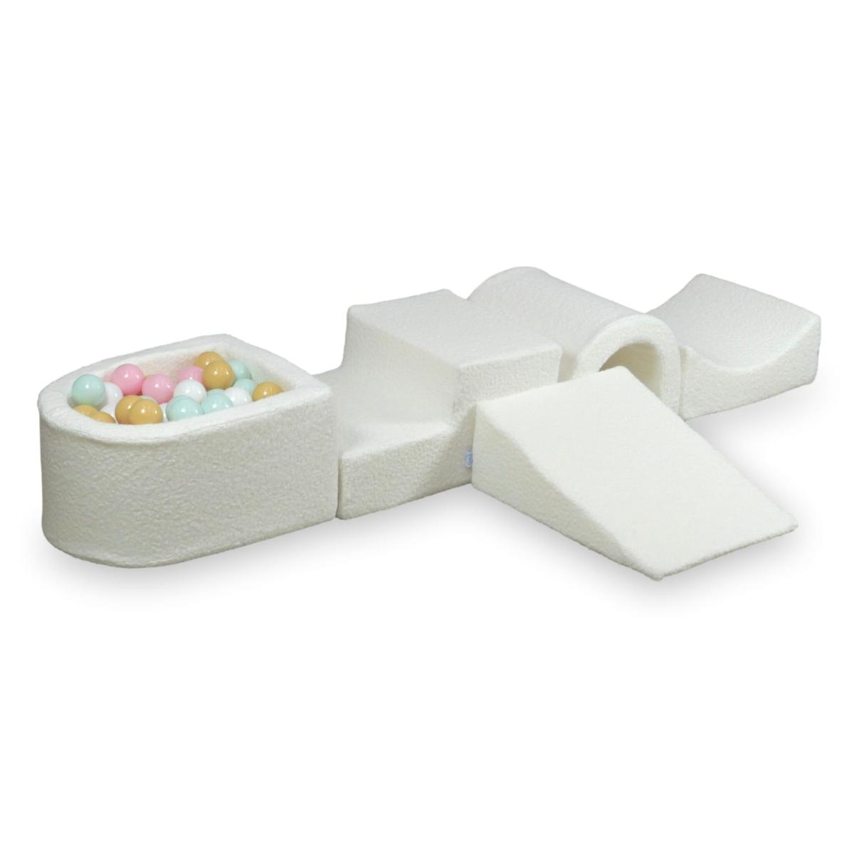 Schaumstoff-Spielset mit Brücke und Mikro-Bällepool