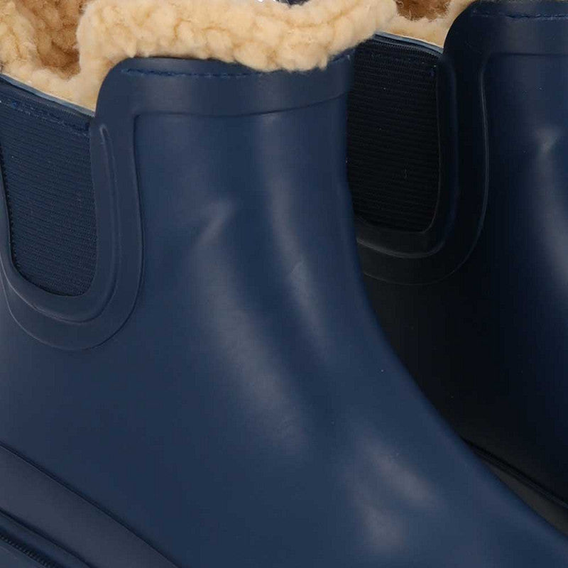XQ KINDER GUMMI CHELSEA REGENSTIEFEL PELZ