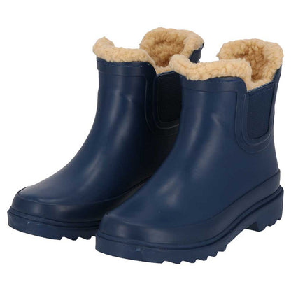 XQ KINDER GUMMI CHELSEA REGENSTIEFEL PELZ