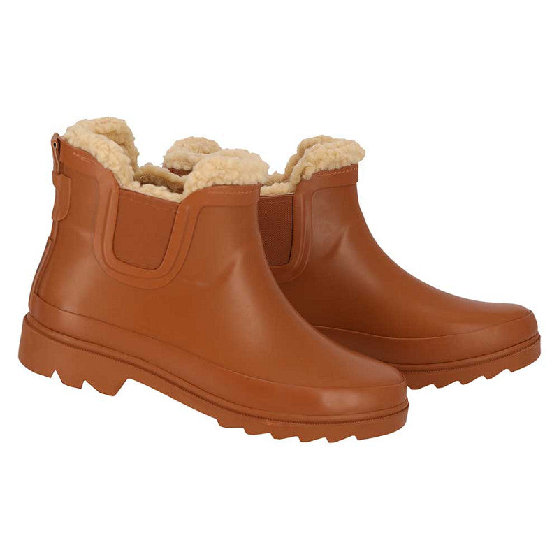 XQ KINDER GUMMI CHELSEA REGENSTIEFEL PELZ