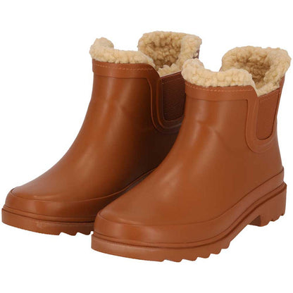 XQ KINDER GUMMI CHELSEA REGENSTIEFEL PELZ