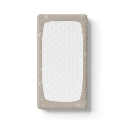 Cotton fitted sheet - Goose Family