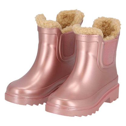 XQ KINDER GUMMI CHELSEA REGENSTIEFEL PELZ