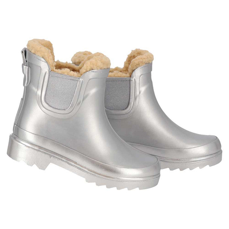 XQ KINDER GUMMI CHELSEA REGENSTIEFEL PELZ