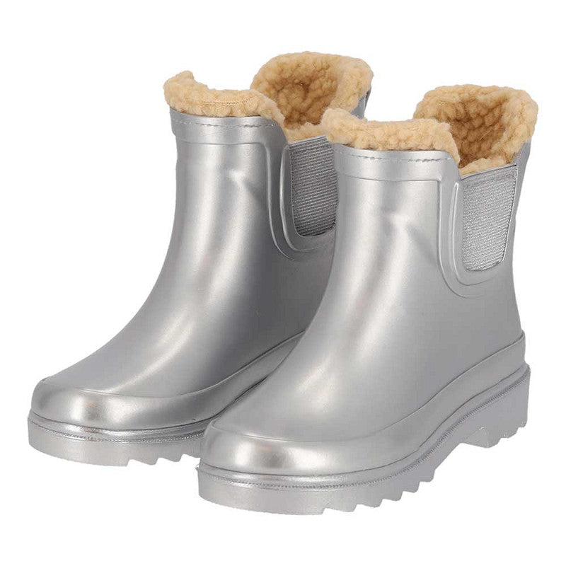 XQ KINDER GUMMI CHELSEA REGENSTIEFEL PELZ