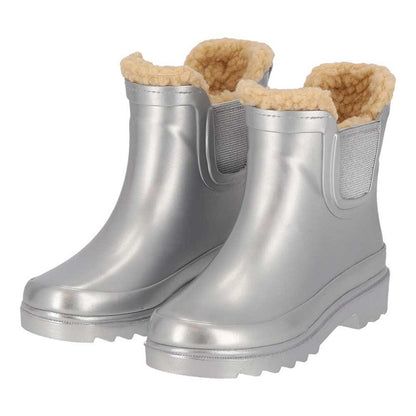 XQ KINDER GUMMI CHELSEA REGENSTIEFEL PELZ