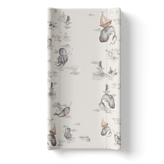 Reinforced Changing Pad - Magical Sea Creatures